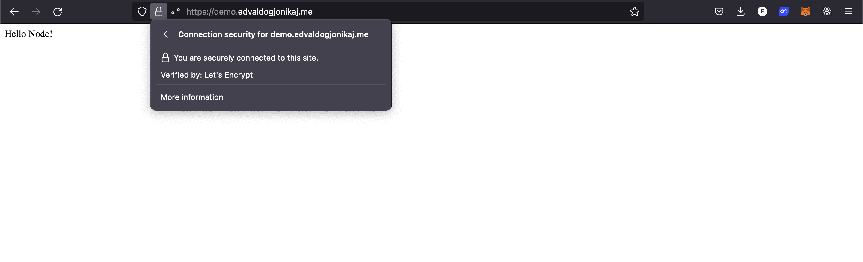Live demo